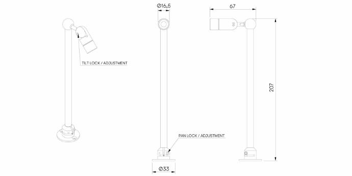 Surf S Stick Extended Tilt Surf S Stick Extended Tilt
